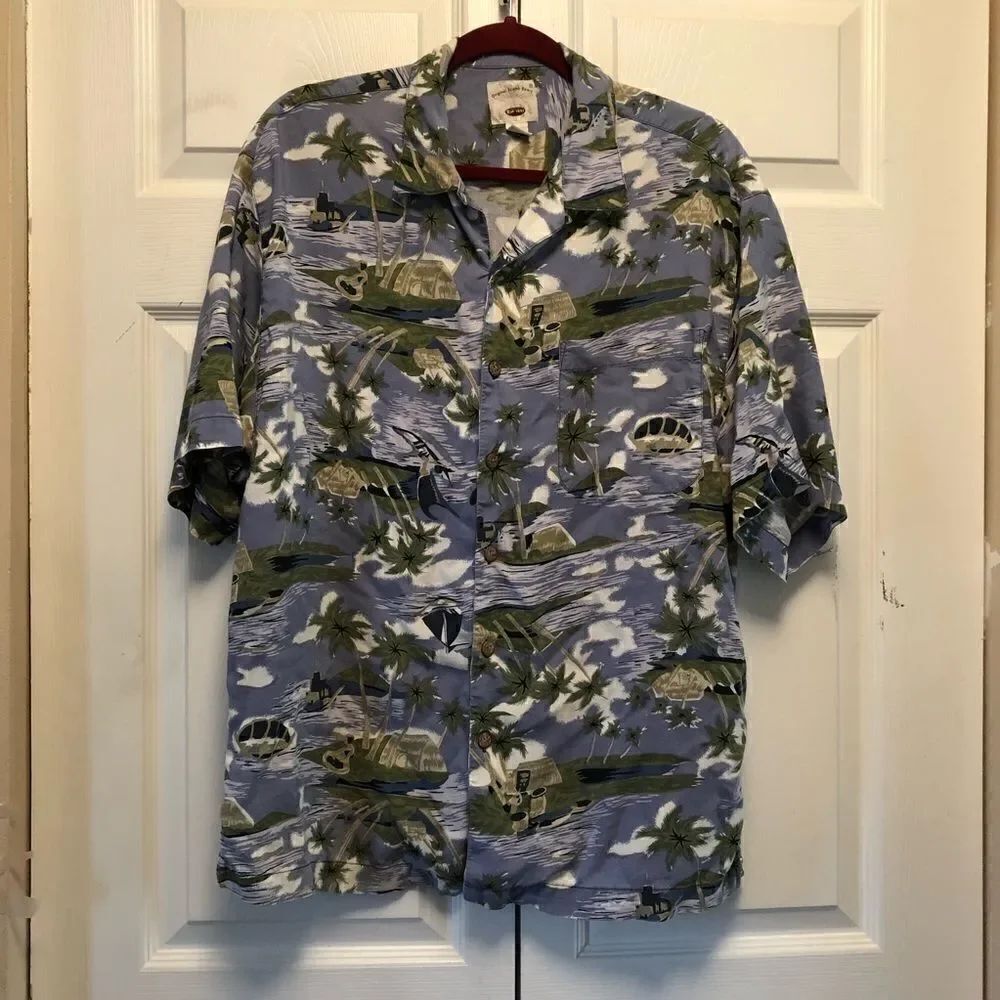 Vintage Original Island Sport Hawaiian Shi…